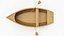 Ruderboot aus Holz 02