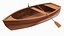 Ruderboot aus Holz 02