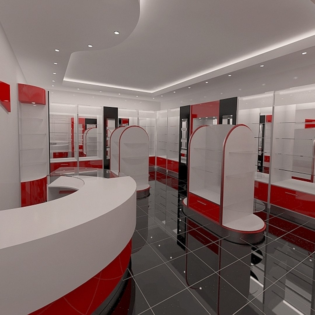 3d model v-ray shop