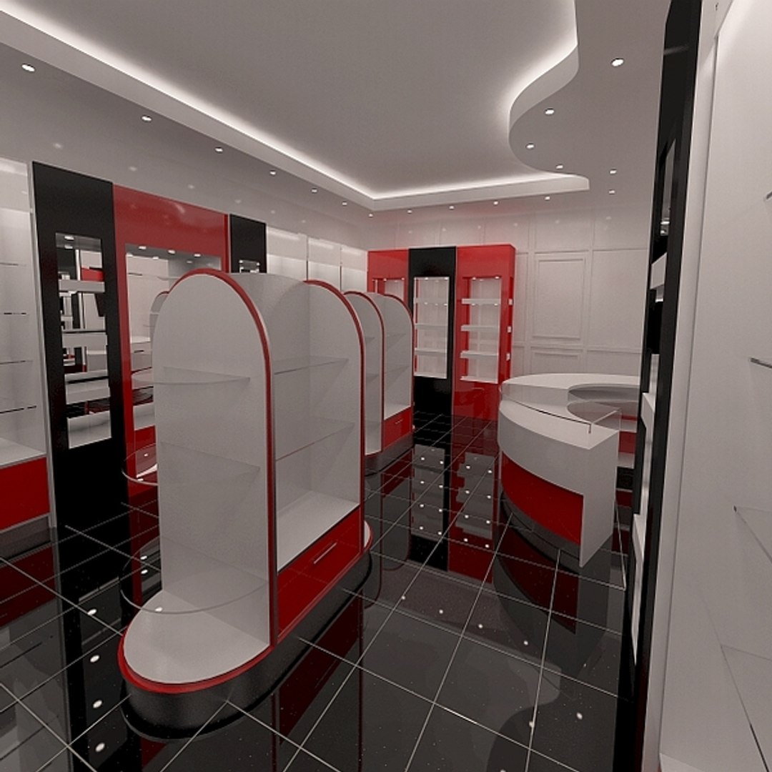 3d model v-ray shop