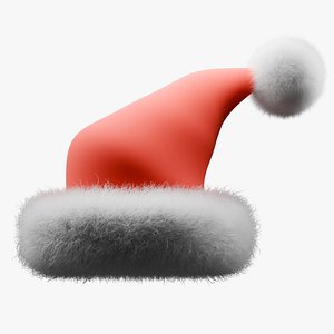 Santa Hat 3D Model