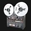 Reel to Reel Recorder VR / AR / low-poly 3d model