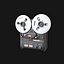 Reel to Reel Recorder VR / AR / low-poly 3d model