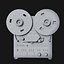 Reel to Reel Recorder VR / AR / low-poly 3d model