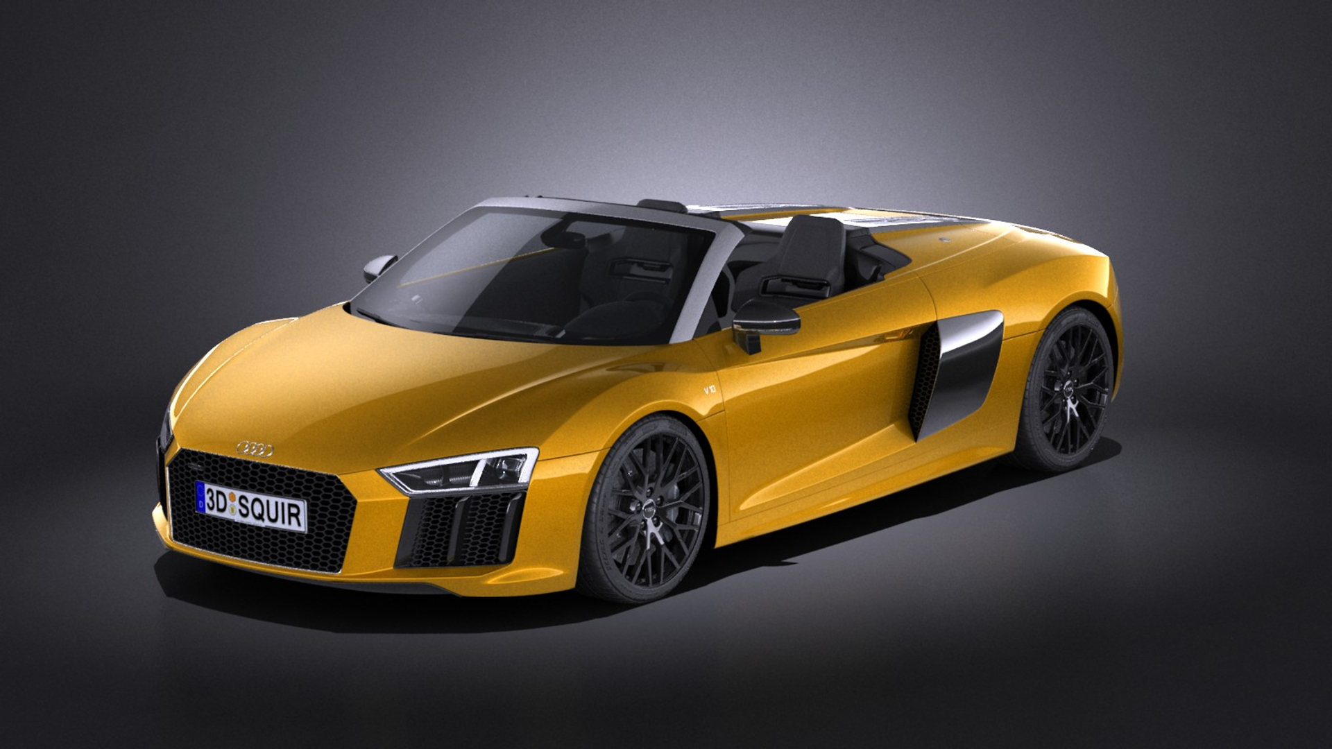 3d Audi R8 Spyder
