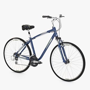 Giant Cypress DX Deep Blue Bi-cycle 3d Model