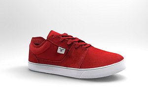 Sneakers Hispter - Shoes Low poly 3D