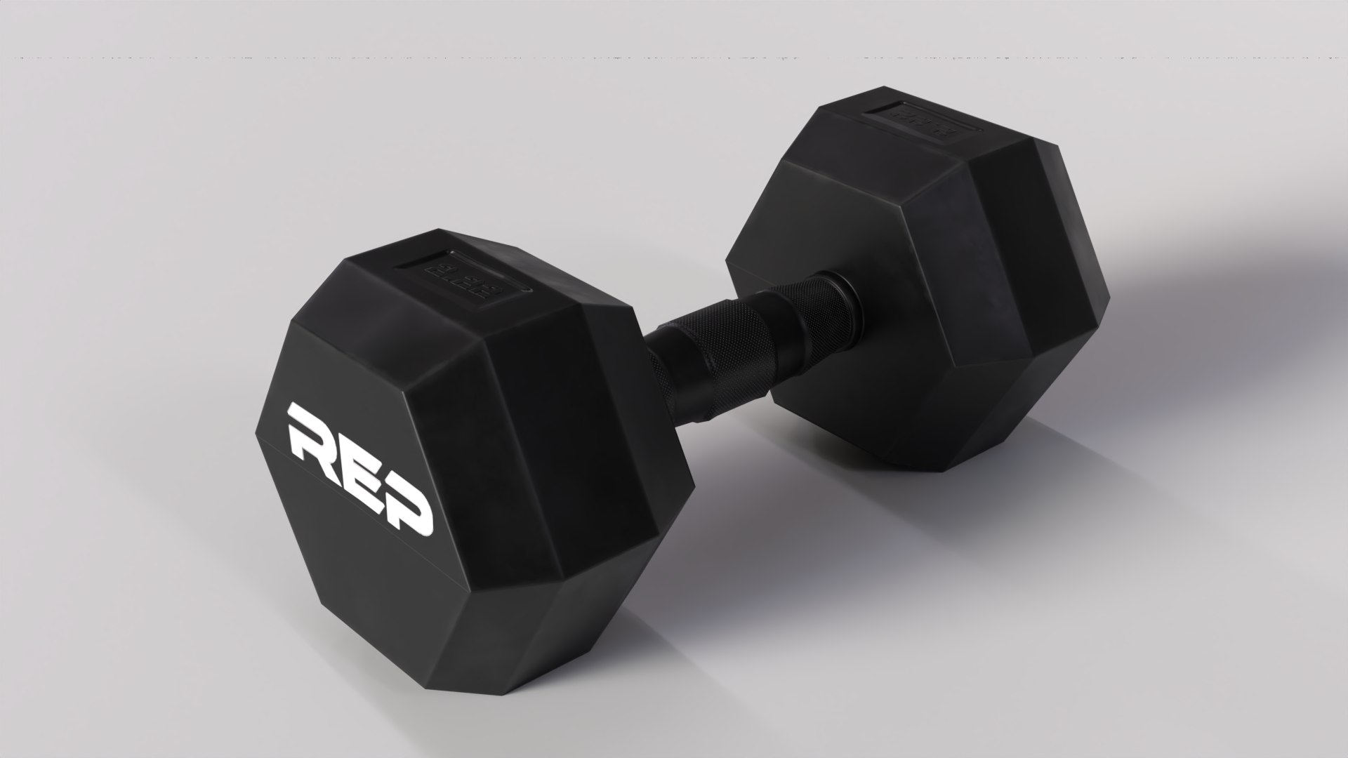 Rubber discount grip dumbbells