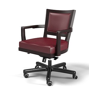 Promemoria Caffe ufficio executive work task armchair chair swivel leather office leather