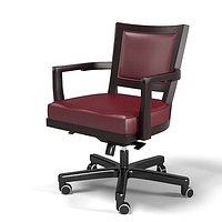 Promemoria Caffe ufficio executive work task armchair chair swivel leather office leather