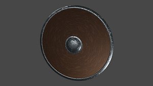 3D Ancient Greek State Shield model