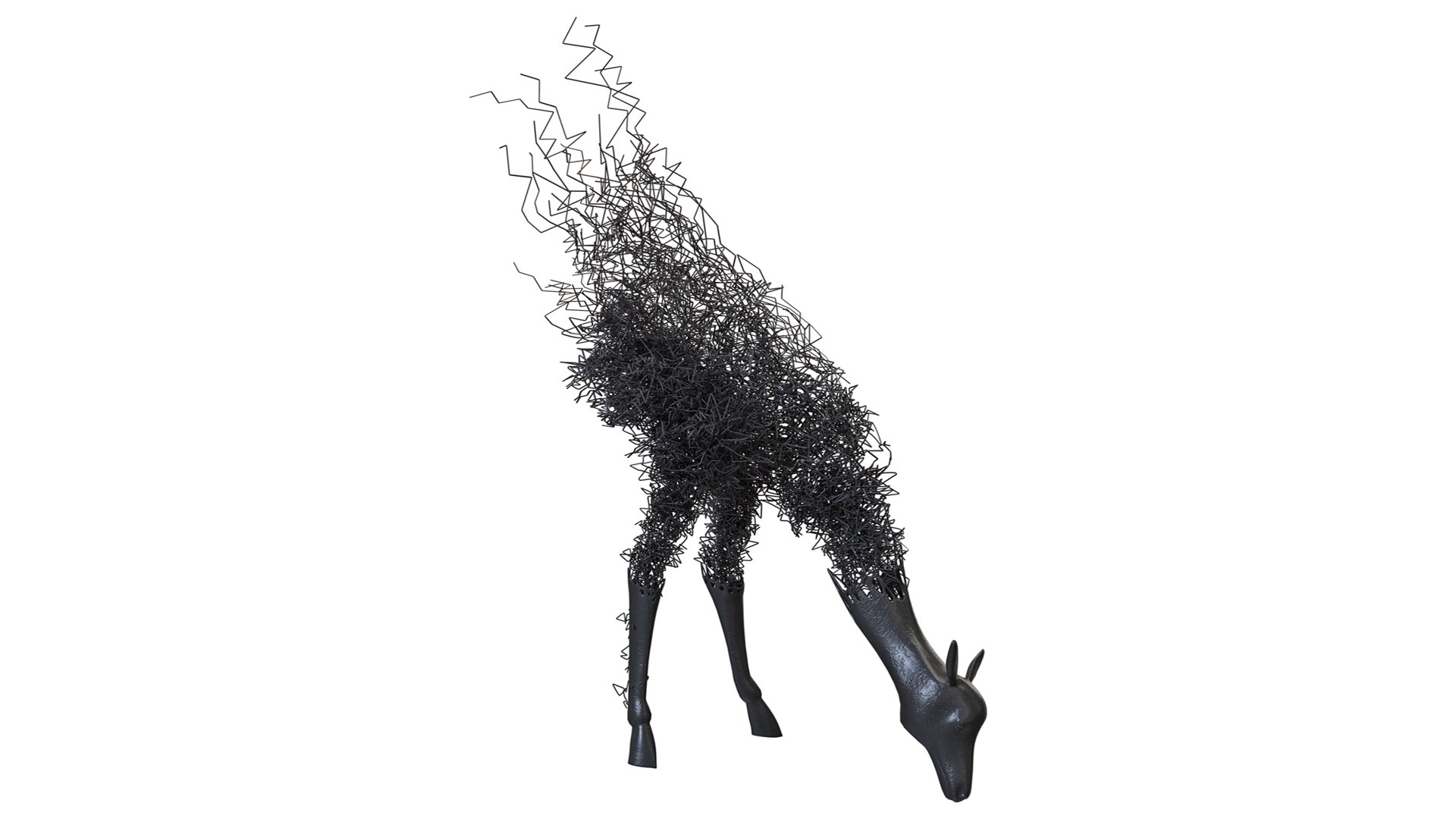 Modern Sculpture Tomohiro Inaba 2 3D Model - TurboSquid 2094176