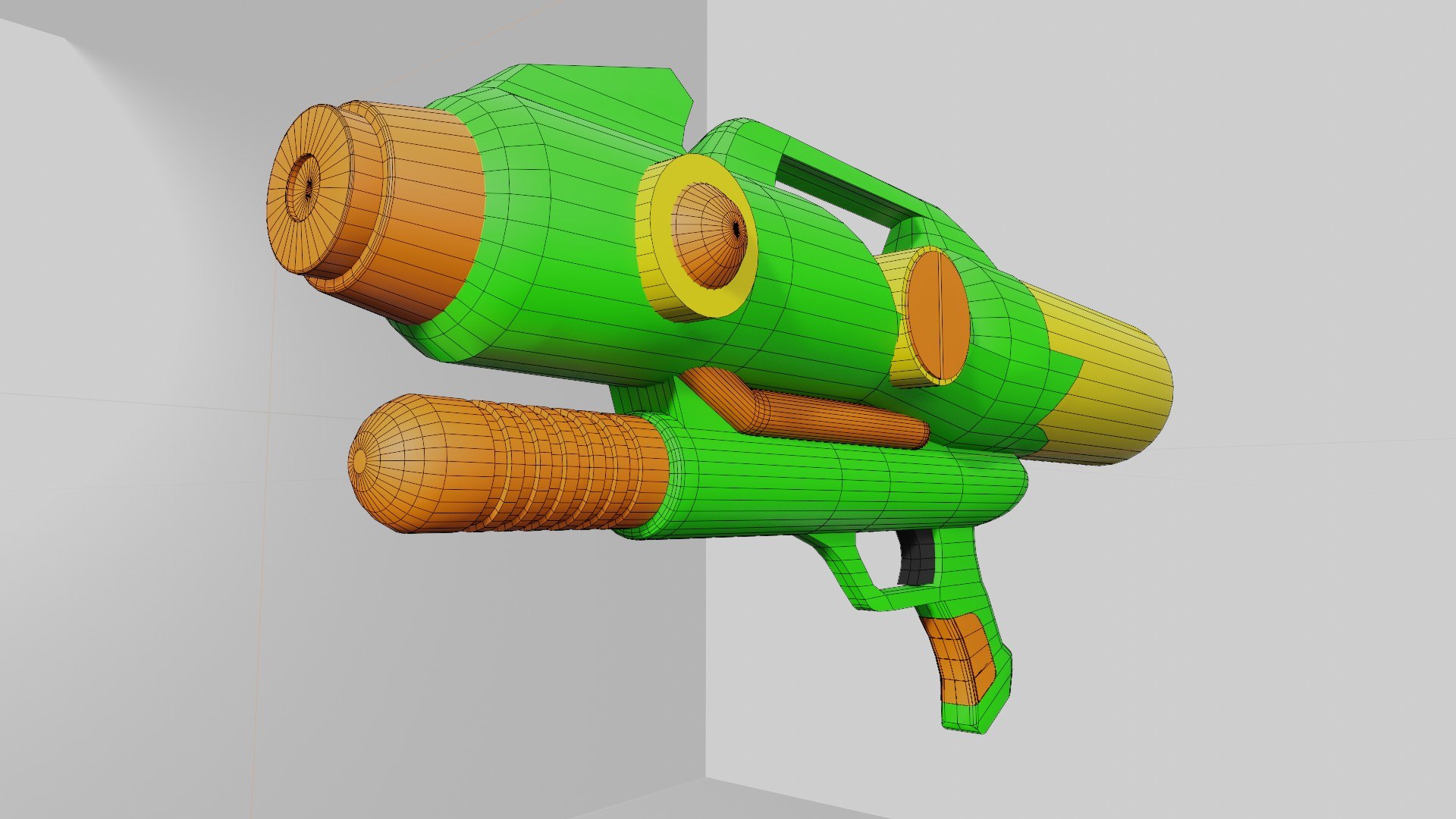 Water Gun Model - TurboSquid 1713473