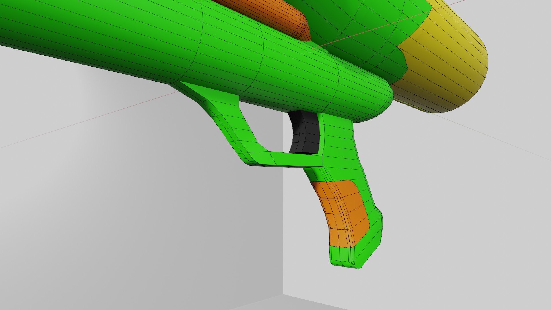 Water Gun Model - TurboSquid 1713473