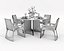 Table et chaises de salle à manger modernes 42