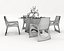 Table et chaises de salle à manger modernes 42