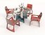 Table et chaises de salle à manger modernes 42