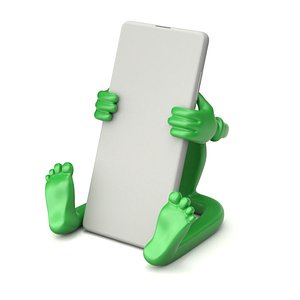 Cartoonish Mobile Holder