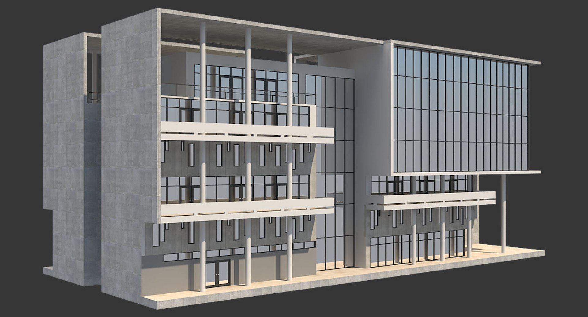 Building 7 3D Model - TurboSquid 1368075