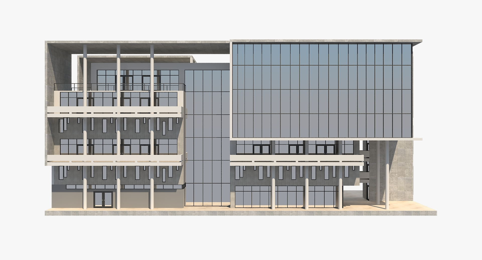 Building 7 3D Model - TurboSquid 1368075