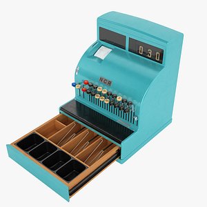 Retro Cash Register 05