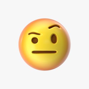 Emoji 24 Face Raised Eyebrow