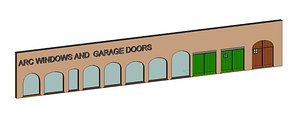 arc windows 3D model