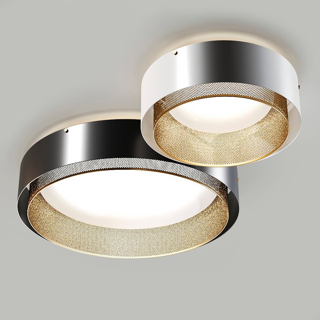 Ceiling Lights Casing Lamps 3D Model - TurboSquid 1562090