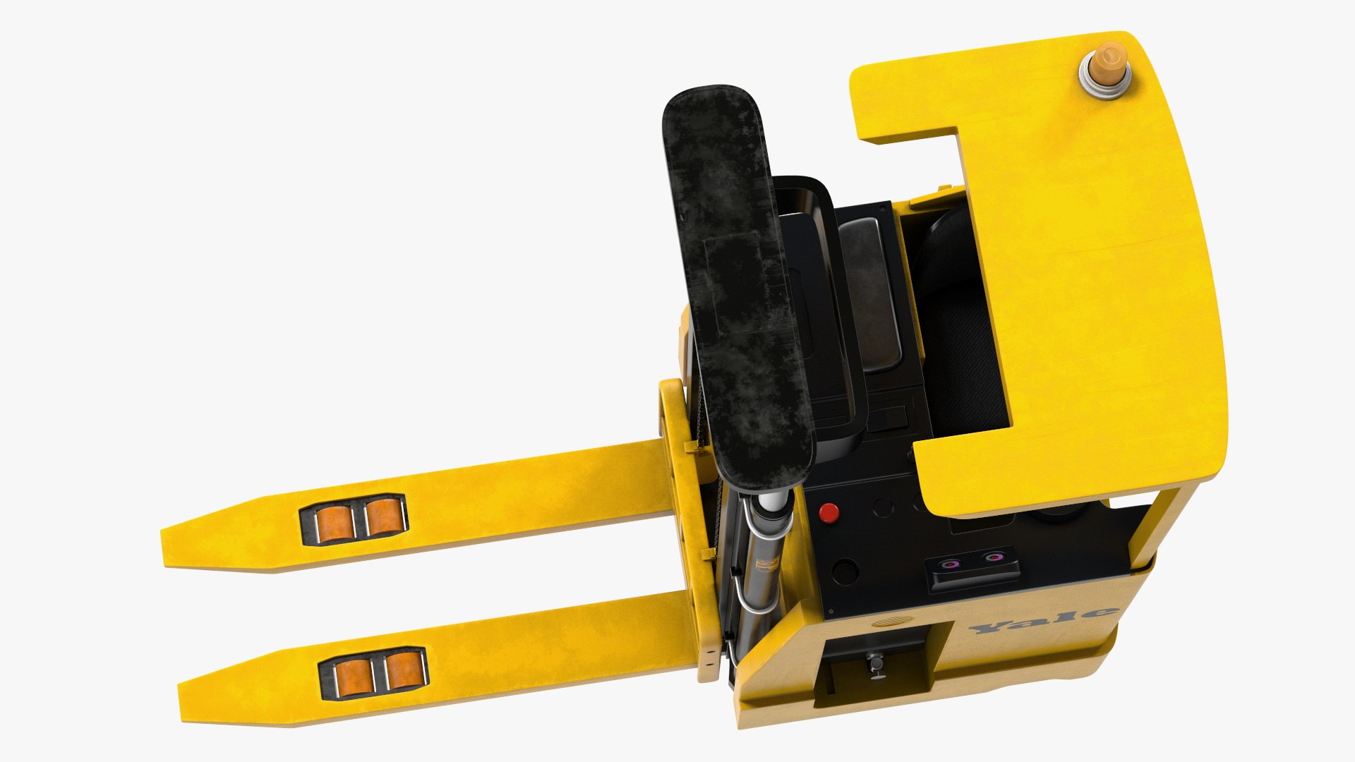 3D Industrial Rider Stacker Model - TurboSquid 2198558