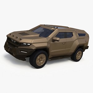Sand Colored SUV Rezvani Vengeance Simplified