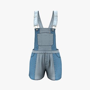 Dungaree Short