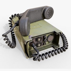 Military Radio R35F 3D model