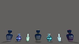 3D Perfume Bottle 02