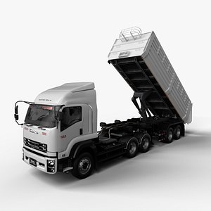 ISUZU DECA-GXZ360 Dump 3D model