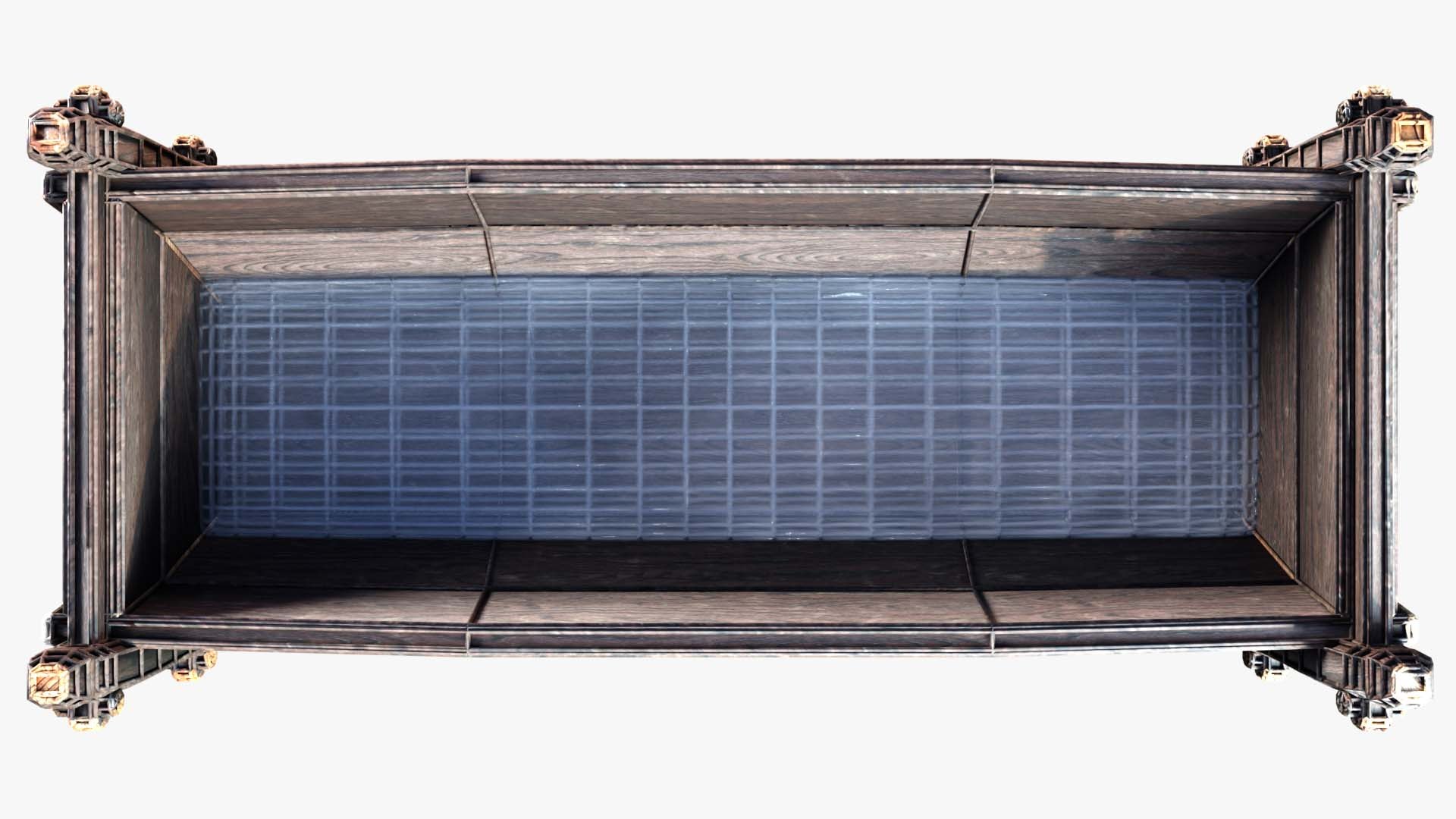 Horse Trough model https://p.turbosquid.com/ts-thumb/ES/1nGhKg/J4/topdownwireframe/jpg/1780589817/1920x1080/fit_q87/6bc58e8e2f1b4d52a31dcb647e935850fb7397f9/topdownwireframe.jpg