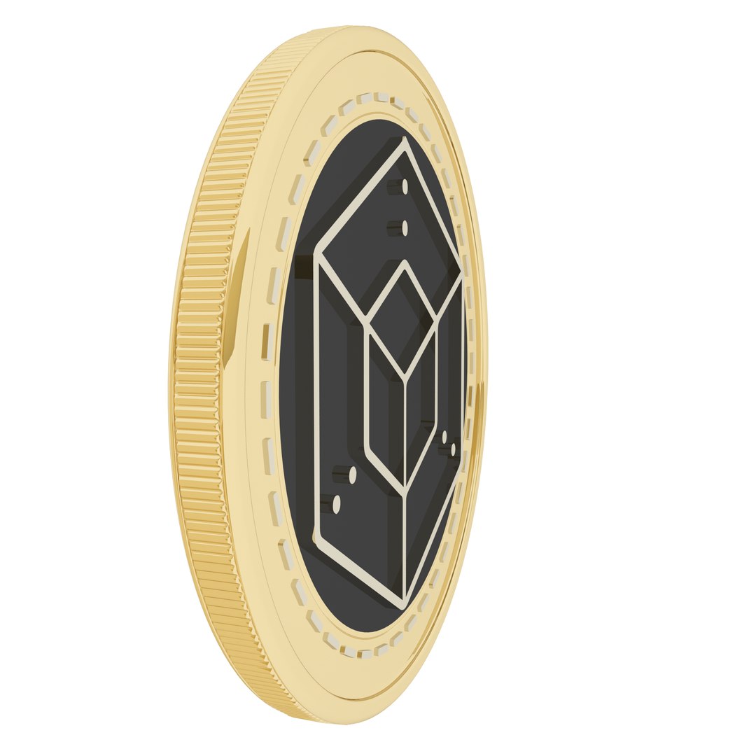 3D Enigma Cryptocurrency Gold Coin Model - TurboSquid 1855926
