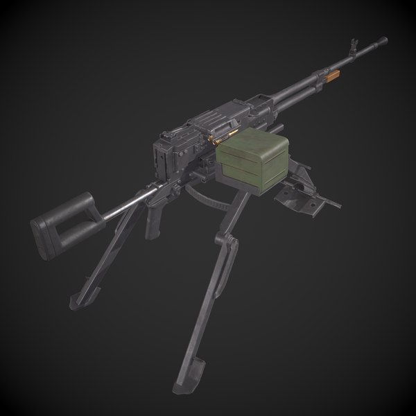 3D KORD Machine Gun
