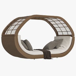 3D model Restoration Hardware Cayman Daybed