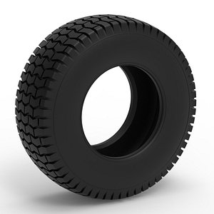 3D Offroad tire 140 Scale 1 to 25 model