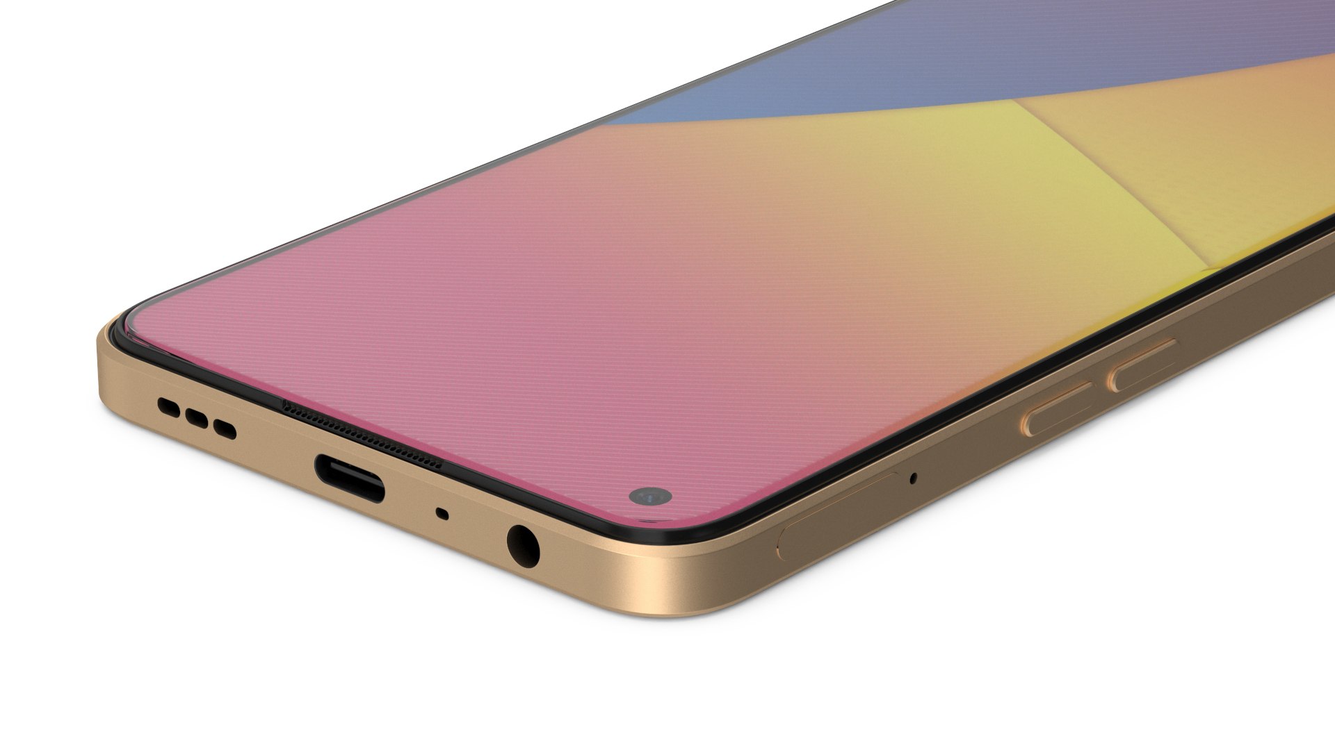 3D Android Phone OPPO F21 Pro Leather - TurboSquid 1998671