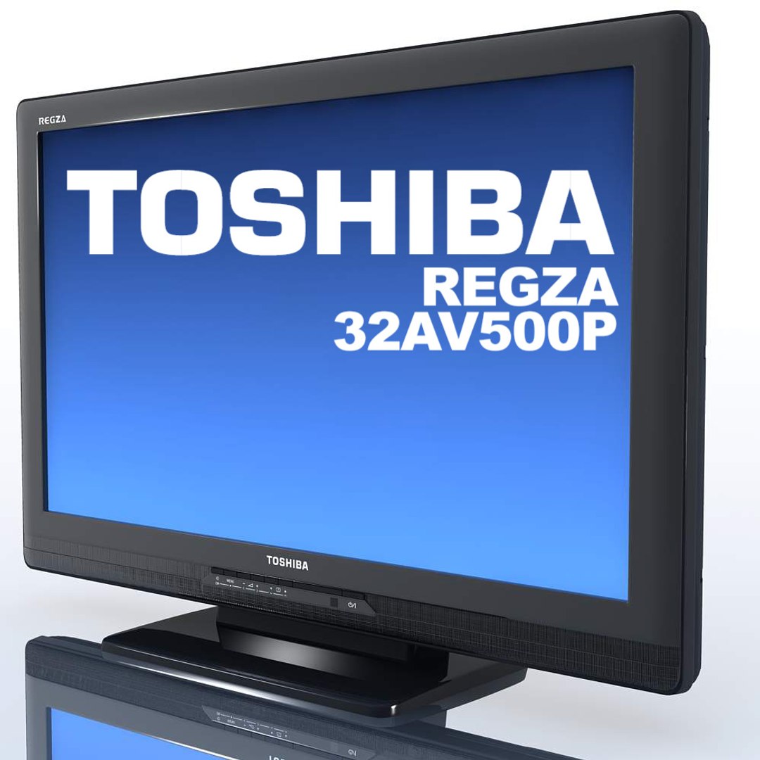 tv toshiba regza 32av500p max