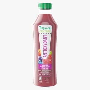 tropicana juice 3D model