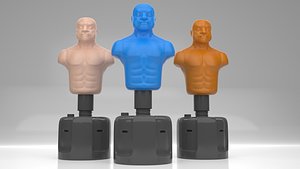 3D punching bag model