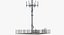 cellular towers 2 cell 3D model