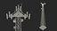 cellular towers 2 cell 3D model
