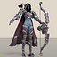3D sylvanas windrunner rig lady