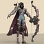 3D sylvanas windrunner rig lady