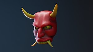Japanese Demon Mask