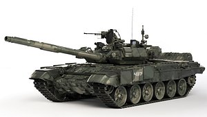 3D Tank T-90A 2010