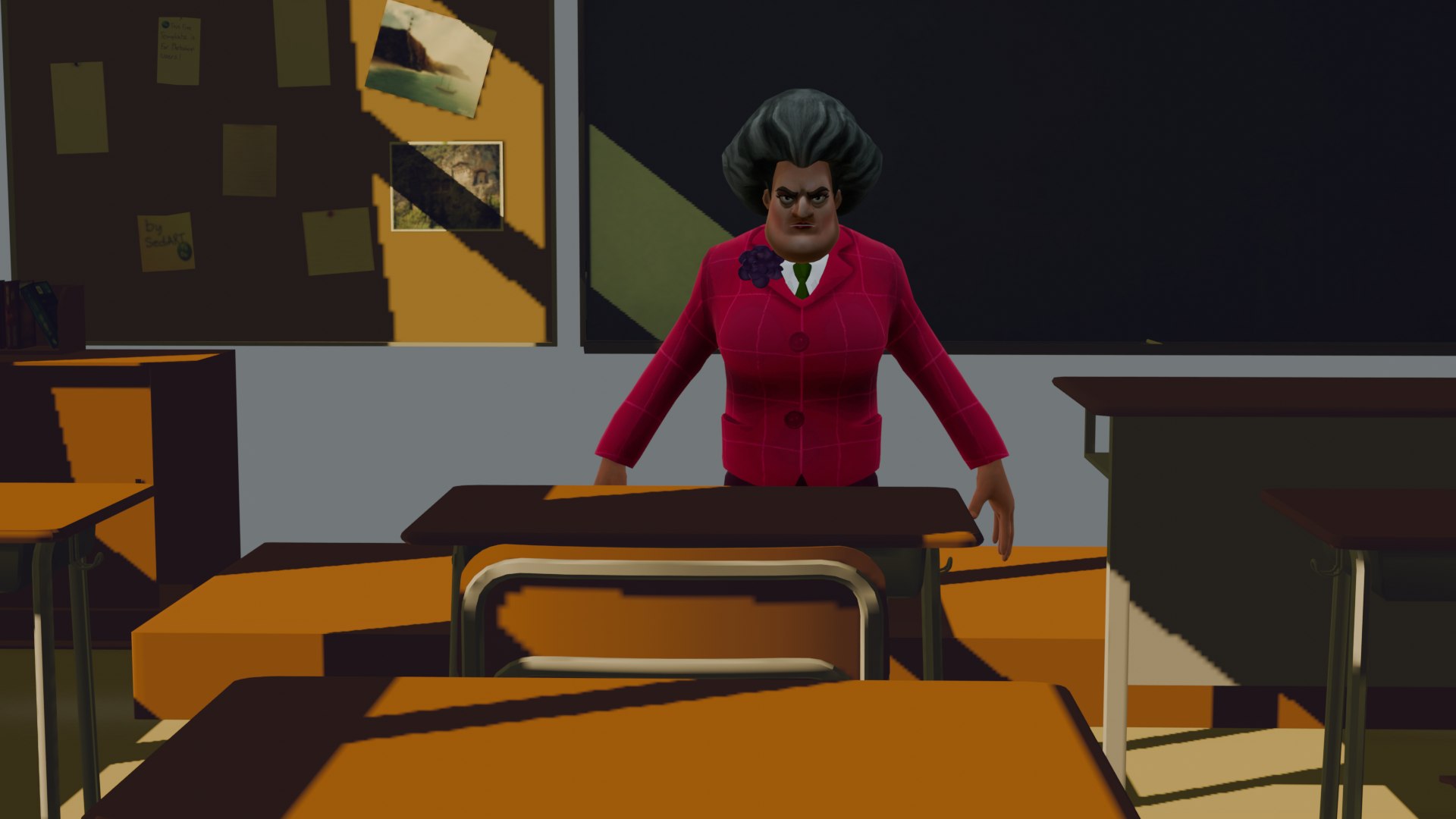 Scary Teacher 3D Model - TurboSquid 2257851